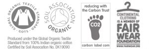 Organic fair trade logos