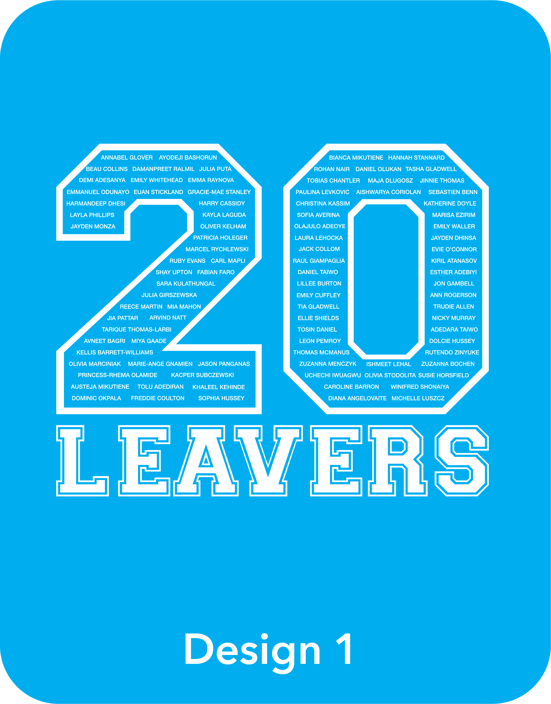 Simple Leavers Hoodies