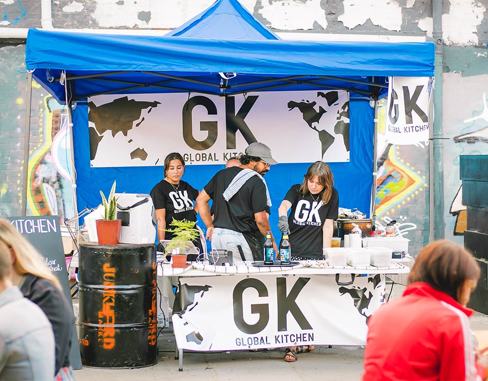 Global Kitchen at the Junkyard Market