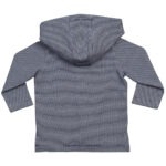 Baby stripy hooded T