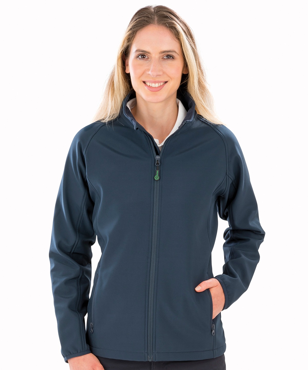 Women’s Recycled 2-Layer Printable Softshell Jacket