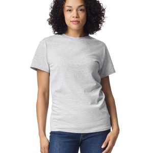 Gildan Ultra/Midweight white + 1 colour print